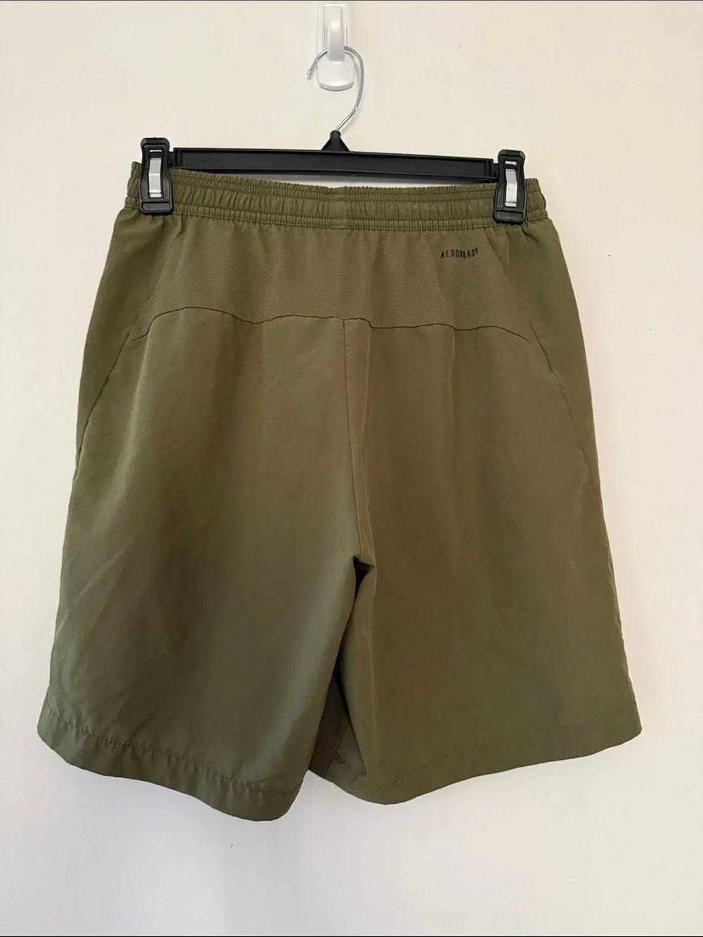 adidas Olive Green Athletic Training Shorts Size Small